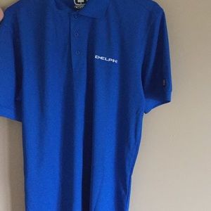 Stretchy Ogio Blue Shirt